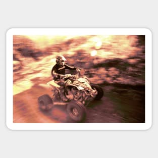 ATV offroad racing Sticker